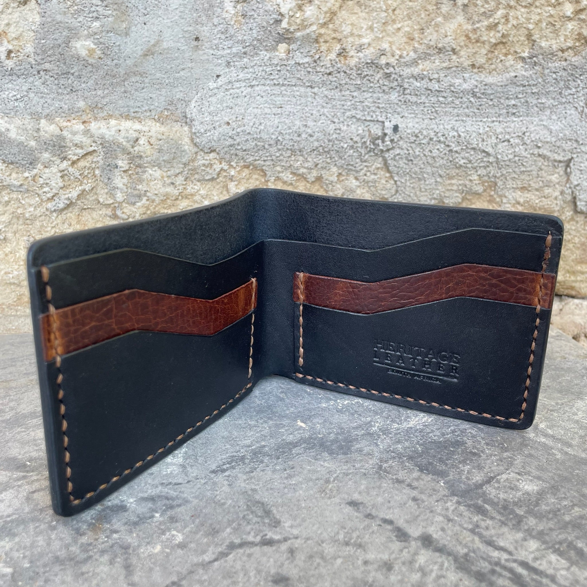 Leather Men's Billfold Wallet | Heritage Leather